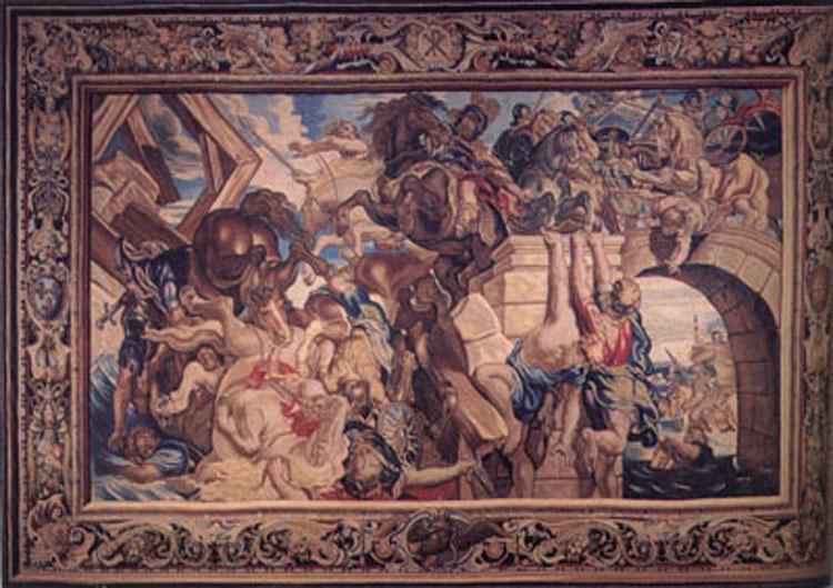 Peter Paul Rubens The Battle of the Milvian Bridge,from The Life of Constantine (mk01) Sweden oil painting art